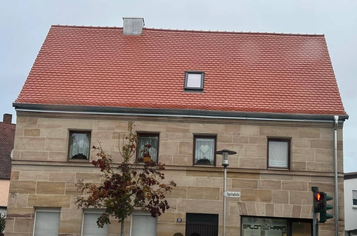 Dach im neuen Zustand